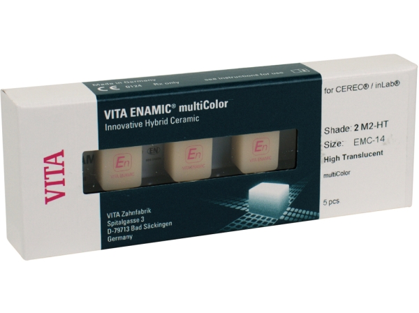 VITA ENAMIC mC C/inLab 2M2-HT EMC-14 5pcs
