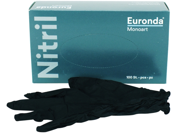 MONODARK nitrile black size L 100pcs.
