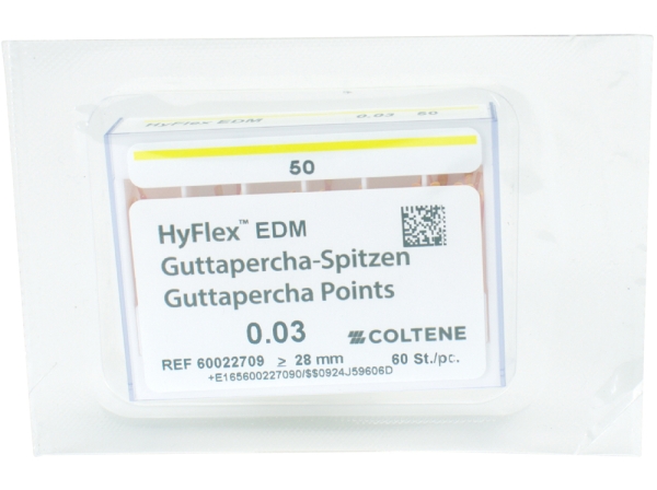 HyFlex EDM GP tips 50/.03 60pcs
