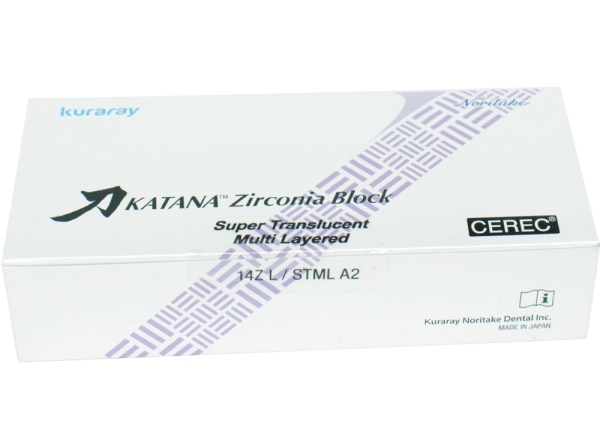 Katana Zirconia Block STML 14Z L A2  3St