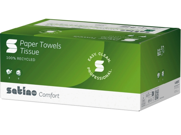 Wepa SatinoComfort 25x41 2lg white box
