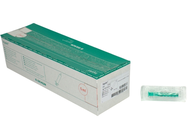 Disposable syringes Luer 5ml 100 pcs
