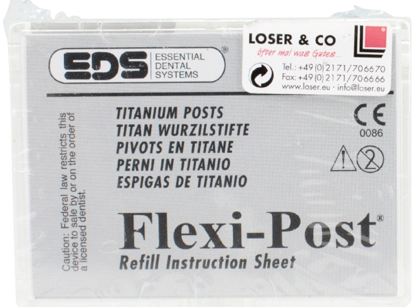 Flexi Post Titan-Stifte 0 gelb 10St+Vorb