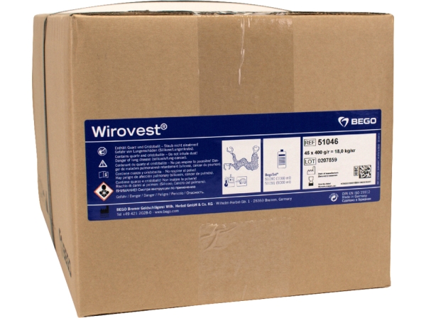 Wirovest 45x400g Btl. 18Kg Krt