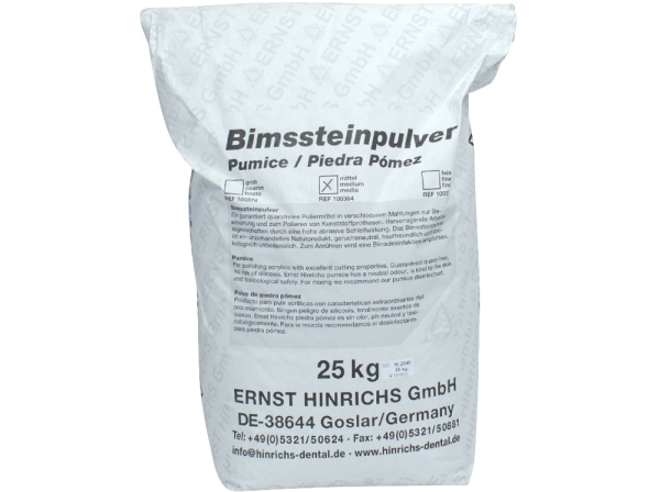 Pumice powder medium 25Kg bag
