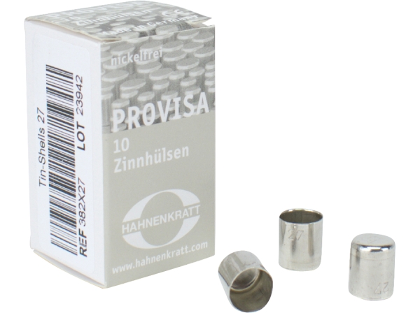 Zinnhülsen 27 PROVISA  10St