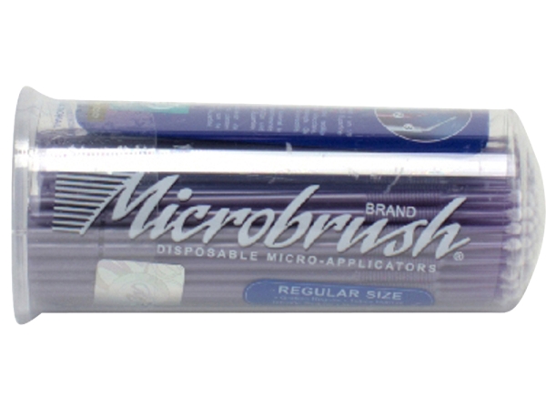 Microbrush regular purple 100pcs
