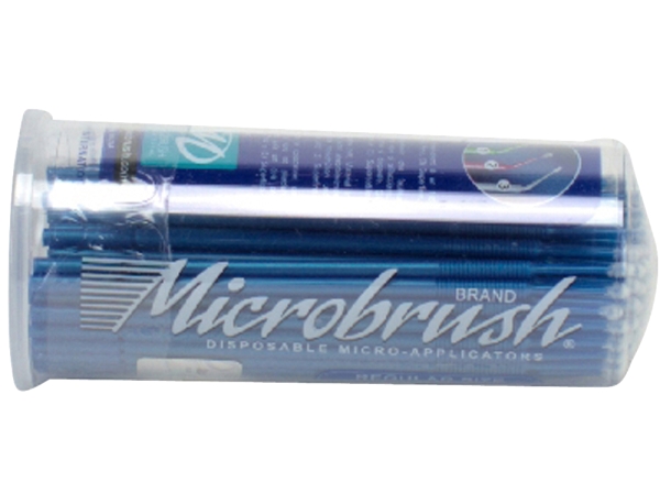 Microbrush regular blau 100St