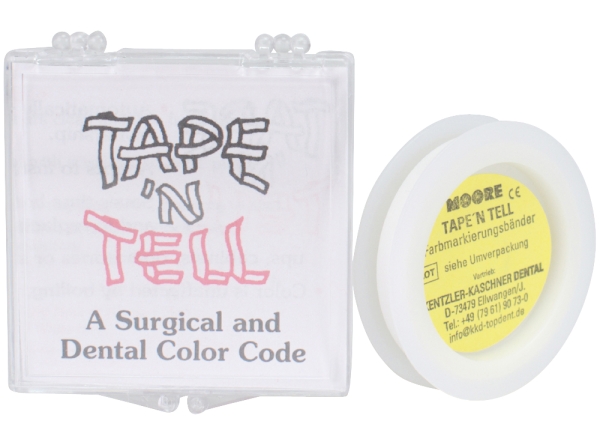 Tape''n tell Mark.tape white roll
