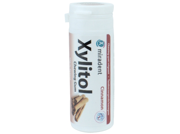 miradent Xylitol Gum Cinnamon 30St