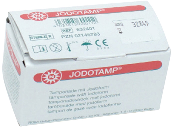 Jodoformstreifen 5% 1cm  632401  Pa