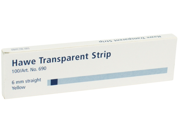 Transparent Strips ger. 6mm  690 Pa