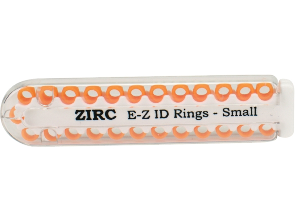 EZ-ID marking rings small n-oran.25pcs
