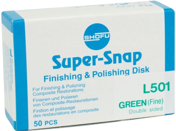 Super snap green fine DS 50pcs
