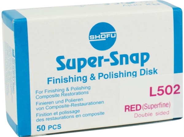 Super snap red x-fine DS 50pcs
