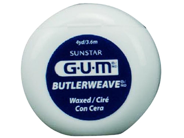 GUM dental floss waxed 3,6m Rl
