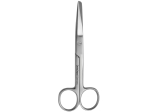 Surgical Scissors serrated, straight, 145 mm