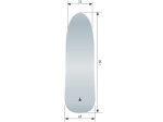 Photo mirror No. 6 (lateral, universal) for Demister