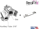 RealFit™ II snap - Manibular - Double combination (tooth 46) Roth .018"