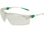Schutzbrille featherlight grün/weiß  St